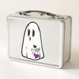 Ace Pride Ghost Metal Lunch Box