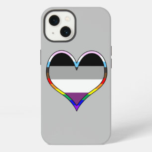 Ace Pride Heart Case-Mate iPhone Case