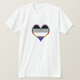 Ace Pride Heart T-Shirt