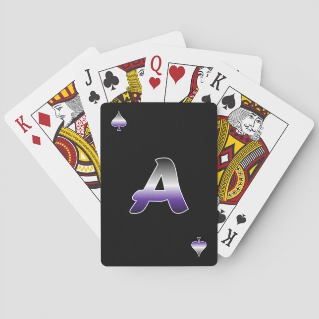 Ace pride playing cards (Back)