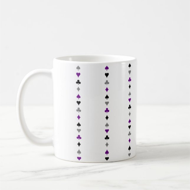 Ace pride symbols mug (Left)