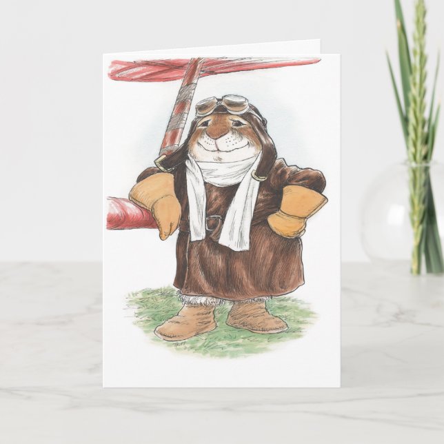 Ace Rabbit aviator card (Front)