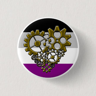 Ace Robot Pride - Tiny 3 Cm Round Badge