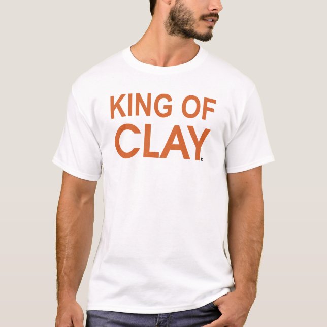 ACE Tennis KING OF CLAY T-Shirt (Front)