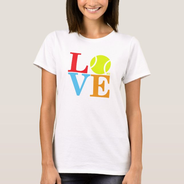 Ace Tennis LOVE T-Shirt (Front)