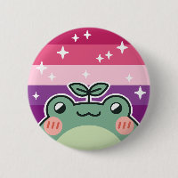 Aceflux LGBT Pride Flag Frog