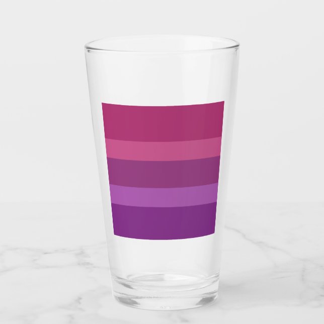 Aceflux Pride Flag Glass (Front)