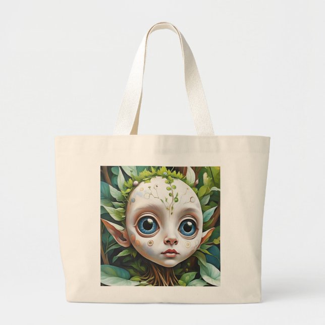 Acer Negundo Large Tote Bag (Front)