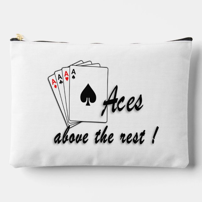 Aces Above the Rest Accessory Pouch (Front)