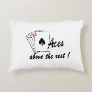 Aces Above the Rest Decorative Cushion