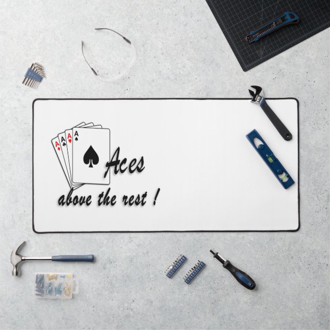 Aces Above the Rest Desk Mat (Workstation)