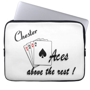 Aces Above the Rest Personalise with Name Laptop Sleeve