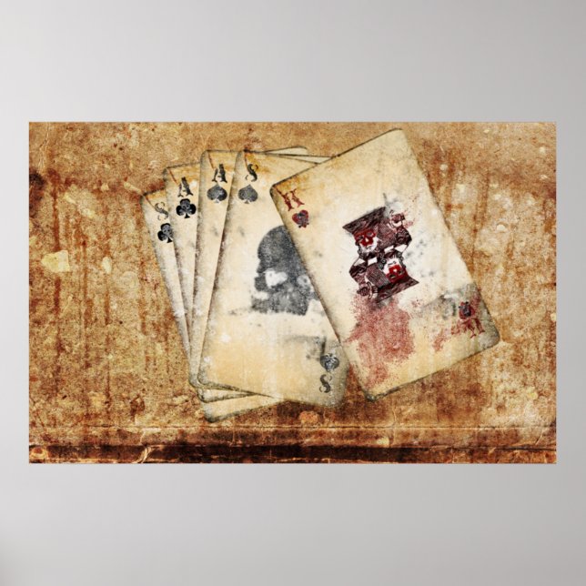 Aces and Eights Poster (Front)