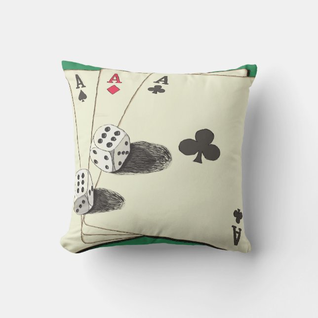 Aces High Cushion (Front)