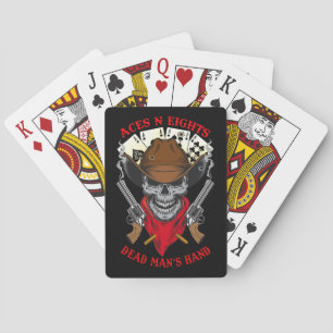 Aces N Eights Dead Man's Hand Playing Cards