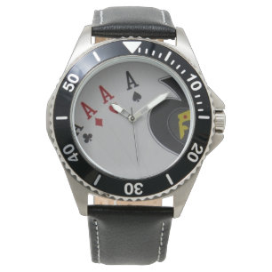 Aces Quads Poker Cards, Watch