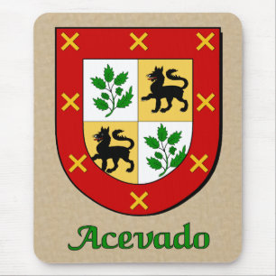 Acevado Family Shield Mouse Pad