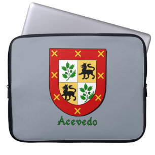 Acevedo Family Shield Laptop Sleeve