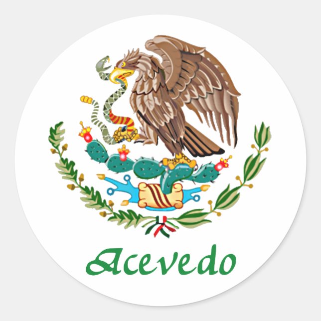 Acevedo Mexican National Seal (Front)