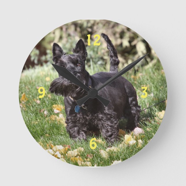 Ach Watch Round Clock (Front)