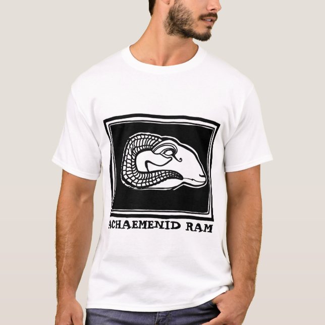 Achaemenid Ram tee by AncientAgesPrints (Front)