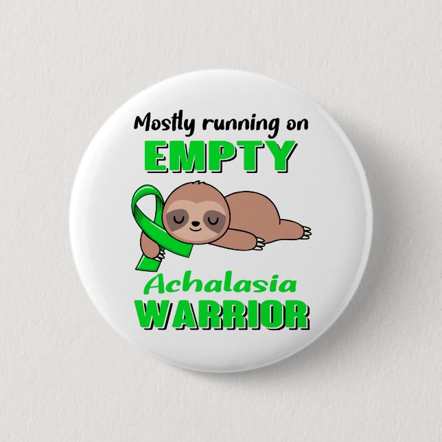 Achalasia Awareness 6 Cm Round Badge (Front)