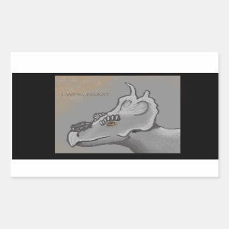 Achelousaurus Rectangular Sticker