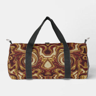 Achempong Zenith Prime Luxury Designer Gold Crim Duffle Bag