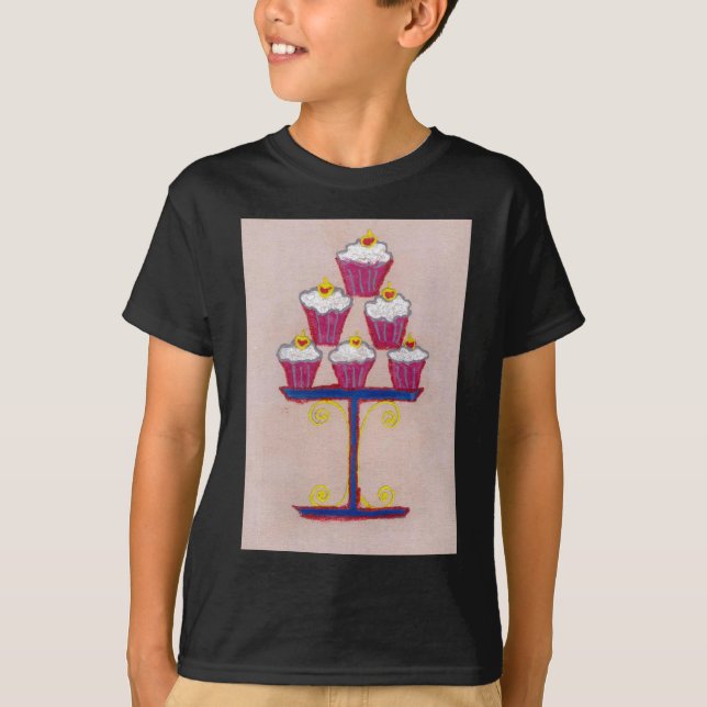 Achempong's Artful Inspirational Cupcake Couture T-Shirt (Front)