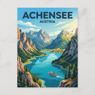 Achensee Austria Postcard