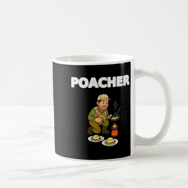 Acher Fishing Tee Fishing Gift Hunting Gift Funny  Coffee Mug (Right)
