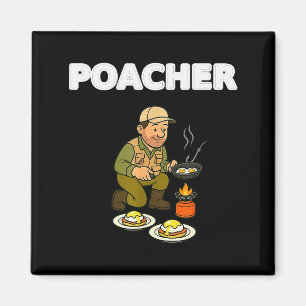 Acher Fishing Tee Fishing Gift Hunting Gift Funny  Magnet