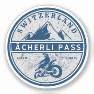 Ächerli Pass swiss–alps motorcycle tour