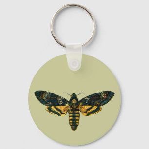 Acherontia atropos (Death's Head Hawkmoth) Key Ring