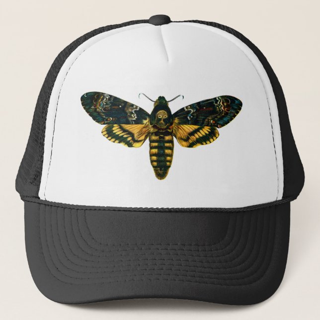 Acherontia atropos trucker hat (Front)
