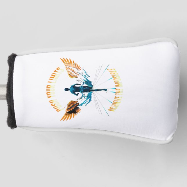 Achieve the Impossible Golf Head Cover (Front)