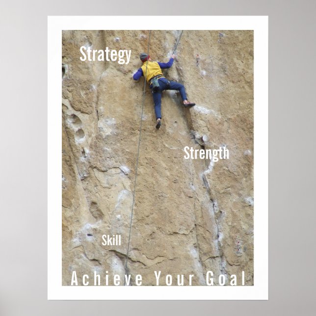 Achieve Your Goal Poster (Front)