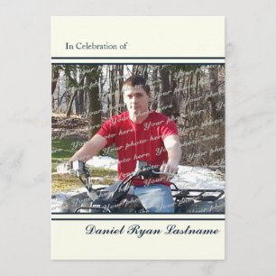 Achievement Celebration with Photo Invitation