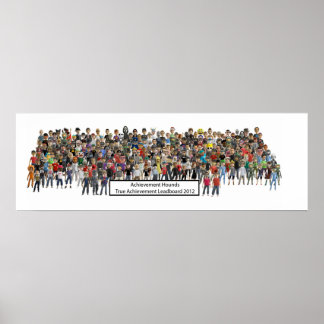 Achievement Hounds 2012 TA Leaderboard Poster