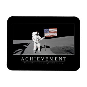 Achievement: Inspirational Quote Magnet