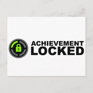 Achievement Locked Postcard