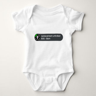 Achievement Unlocked - Born Baby Bodysuit