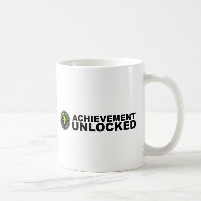 Achievement Unlocked Coffee Mug (Right)