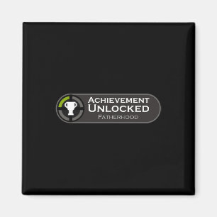 Achievement Unlocked Fathers Day Gift For Gamers  Magnet