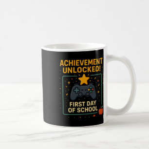 Achievement Unlocked Funny New Ck To School Video Coffee Mug