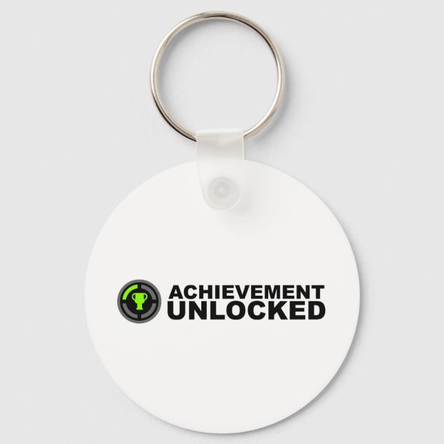 Achievement Unlocked Key Ring (Front)