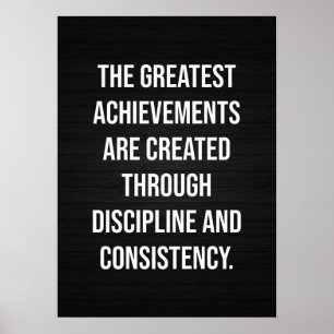 Achievements - Success Motivational Poster