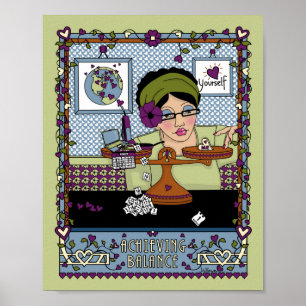 Achieving Balance_A_8x10 Poster