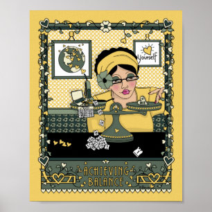 Achieving Balance_C_8x10 Poster
