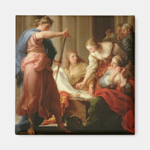 Achilles at the Court of King Lycomedes with his D Magnet